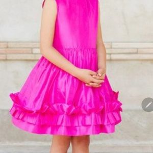 Oscar de la Renta Fuschia Party Dress